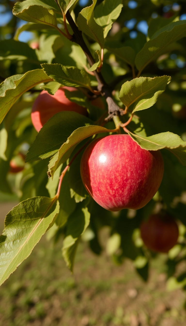 HD iPhone Apple On Tree Luxurious Background